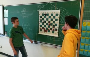 jeu d'échecs en scolaire