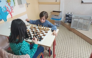 U8 - Joseph (Angers) contre Elena (Cholet)